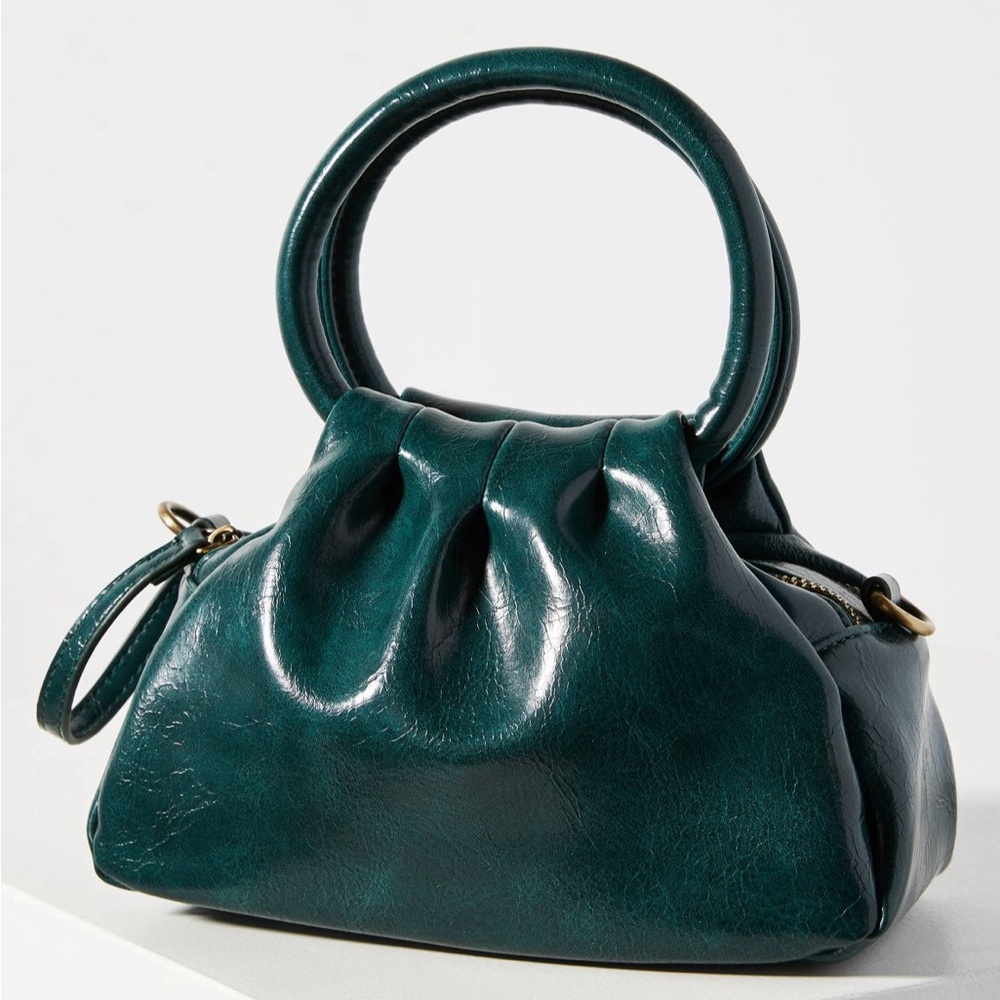 Anthropologie Sela Ring Handled Crossbody Bag